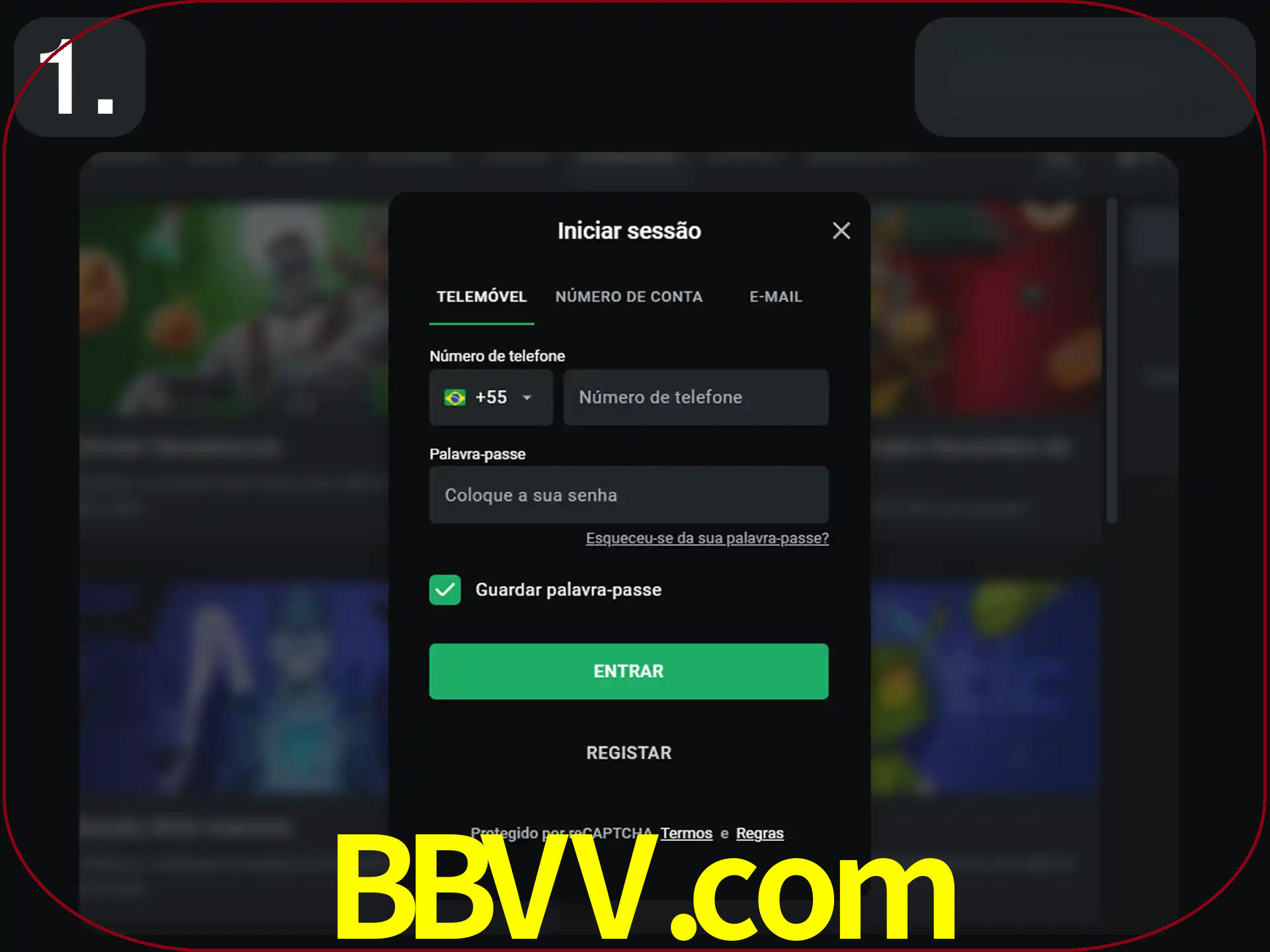 Acesse o site.